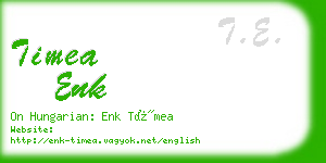 timea enk business card